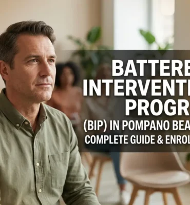 Batterers Intervention Program (BIP) in Pompano Beach, FL Complete Guide & Enrollment 
