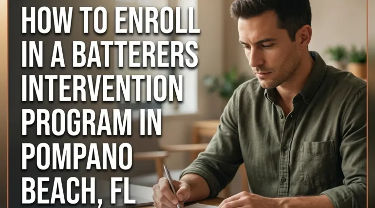 How to Enroll in a Batterers Intervention Program in Pompano Beach, FL