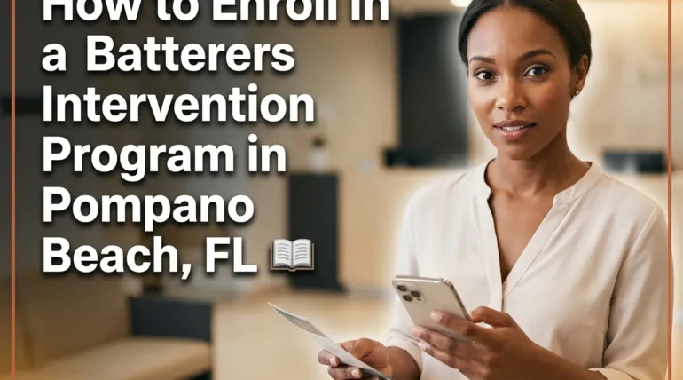 How to Enroll in a Batterers Intervention Program in Pompano Beach, FL