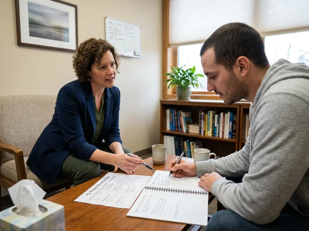 Counseling Helps Build a Relapse Prevention Plan
