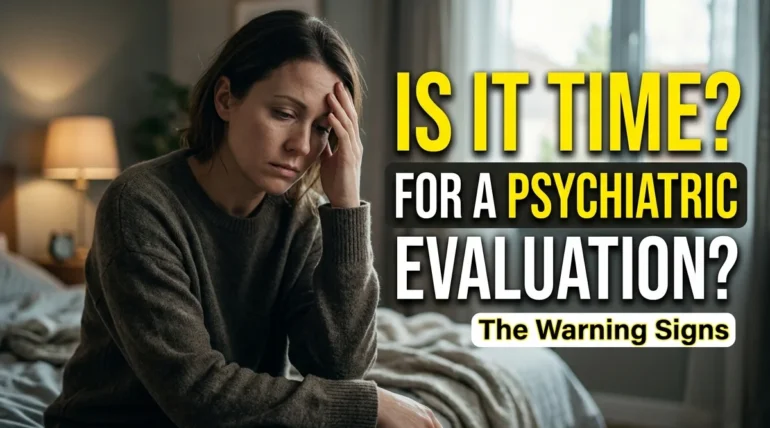 When Should You Consider a Psychiatric Evaluation Signs